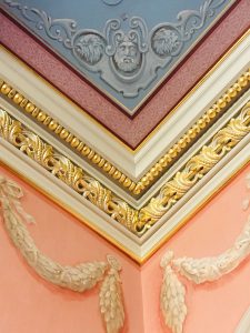 Clifton Mainsion Stairs - Painted Moulding